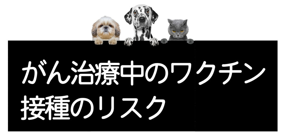 がん治療中のワクチン接種の危険性